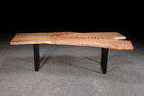Silver Maple Slab Dining Table