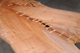 Silver Maple Slab Dining Table