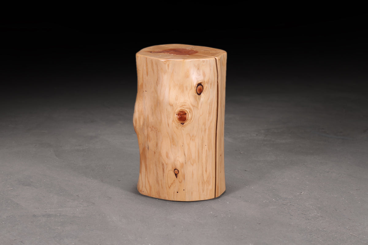 Cedar Stump Side Table