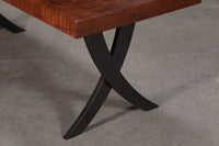 Walnut Ribbon Bench