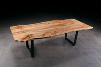 Live Edge Maple Timberbeast Dining Table