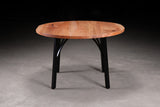 Round Maple Dining Table